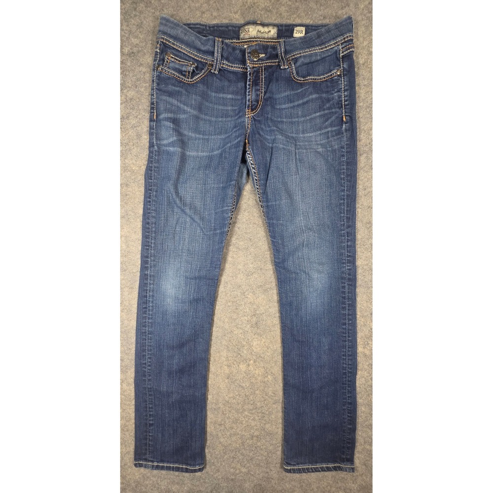BKE Addison Skinny Jeans Womens 29R Medium Wash Low Rise Stretch BK10183R